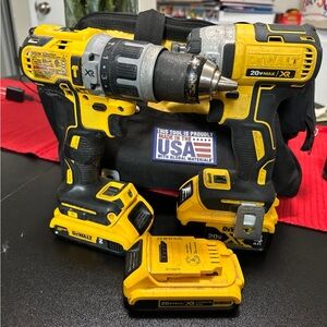 DeWalt 20V MAX XR Cordless Drill Set